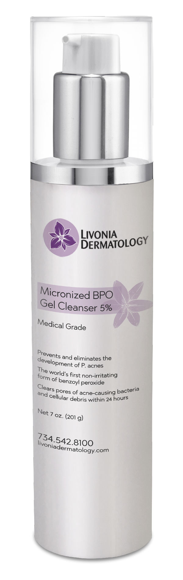 Micronized BPO Gel Cleanser 10%